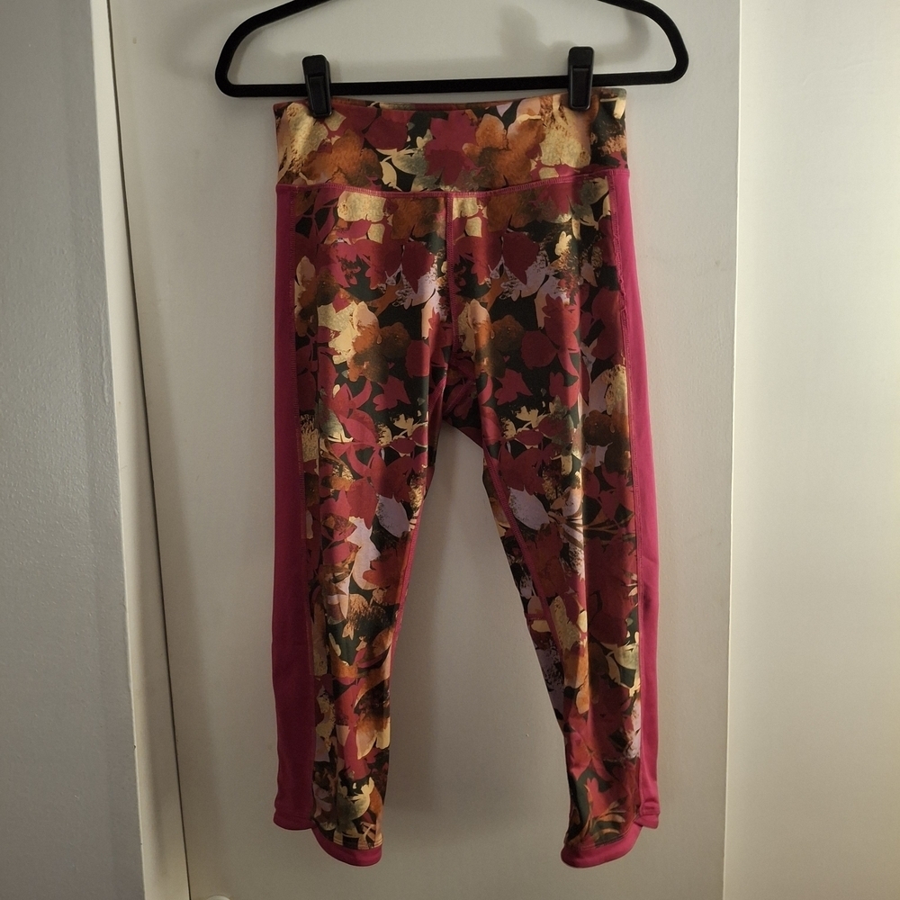 Tek Gear Floral Pink Women's Leggings